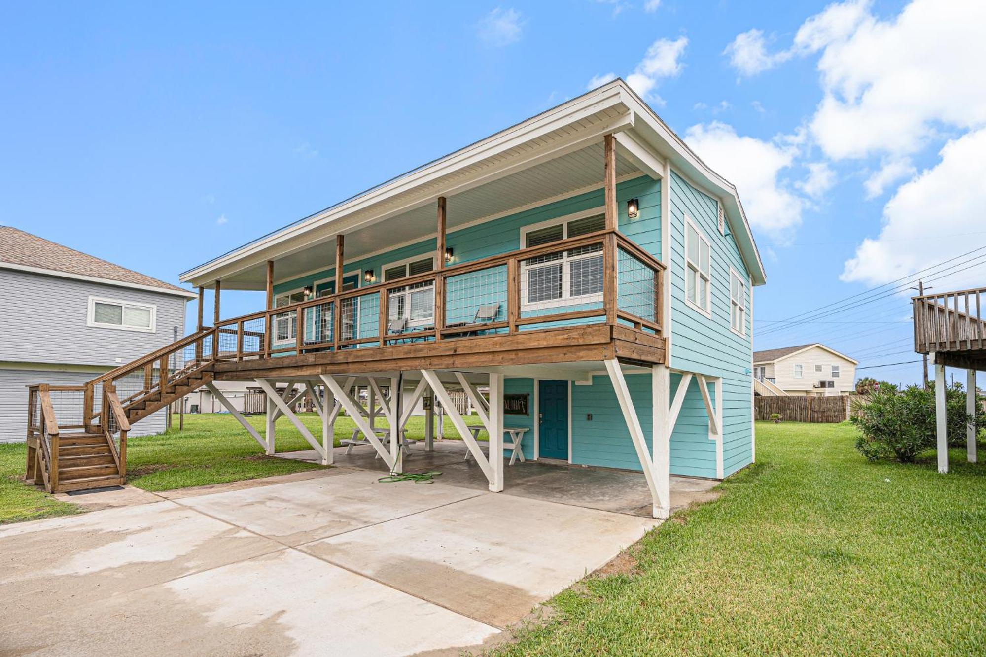 Seaside Cottage Галвестън Екстериор снимка
