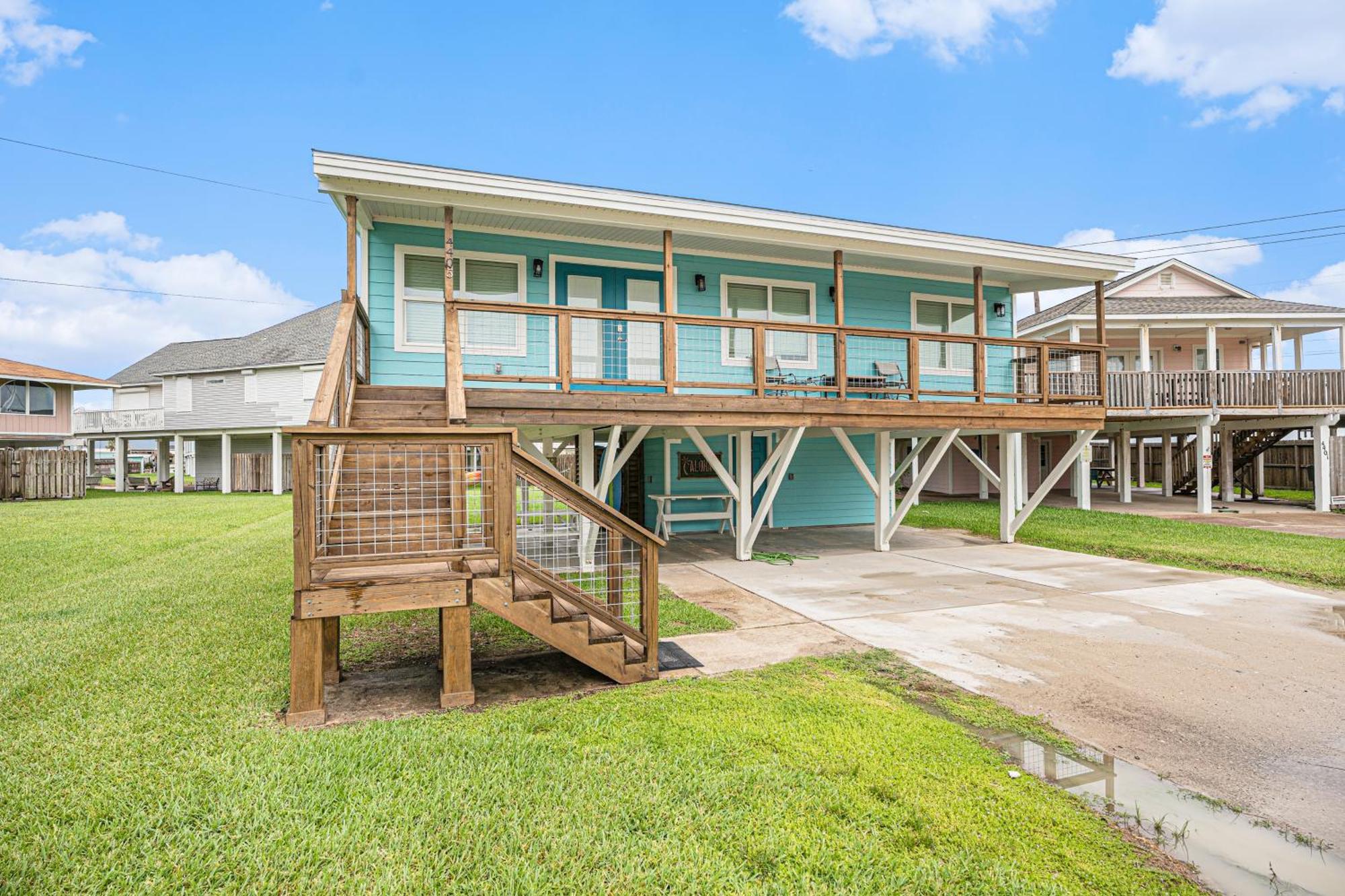 Seaside Cottage Галвестън Екстериор снимка