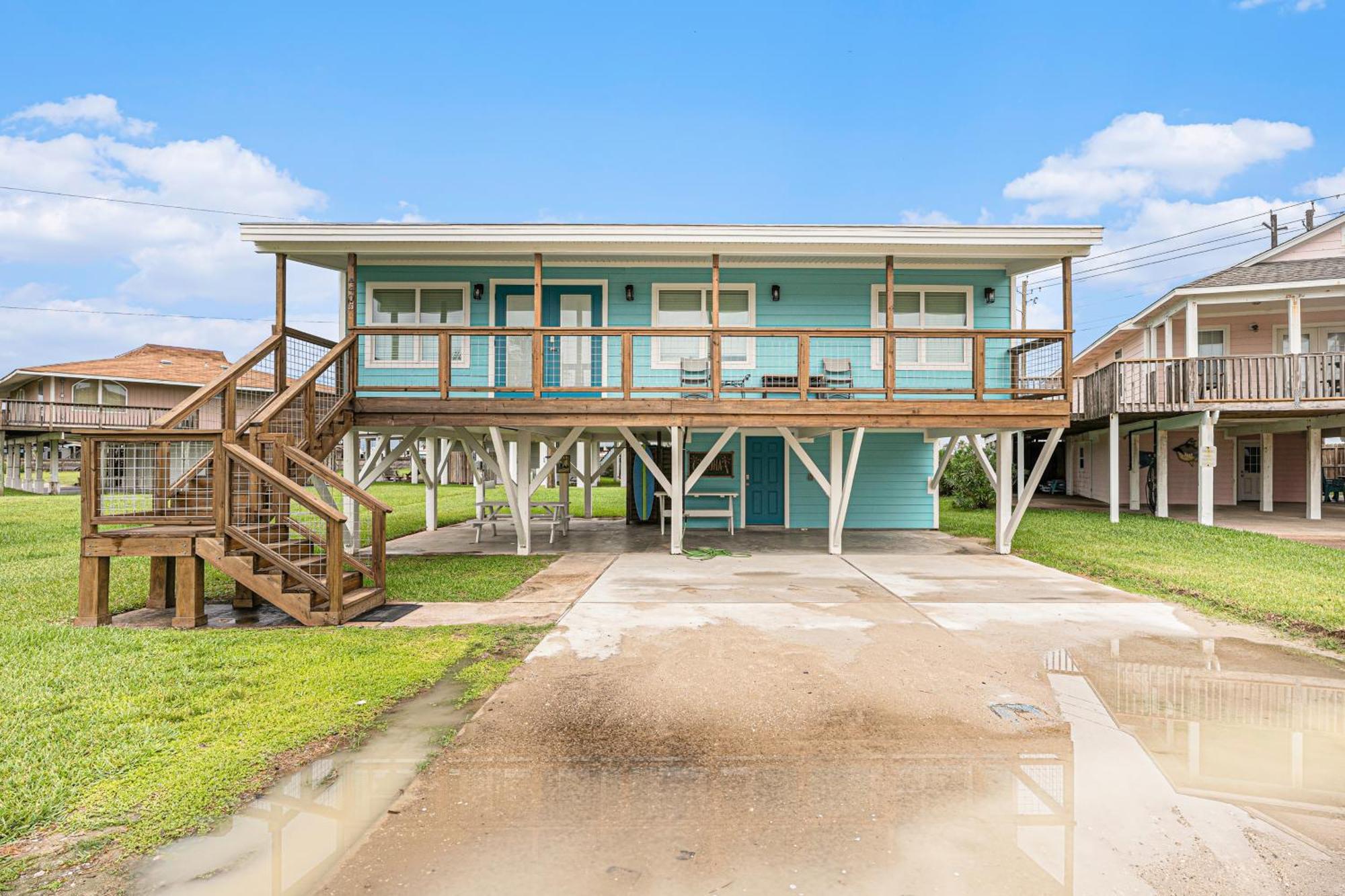 Seaside Cottage Галвестън Екстериор снимка